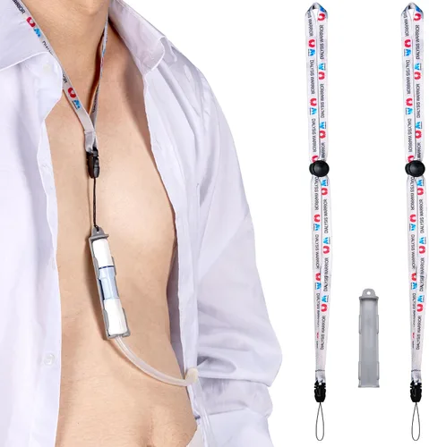 Vista 7 de Soporte patentado de transferencia de diálisis peritoneal para Baxter, accesorios para cinturón de soporte de catéter PD