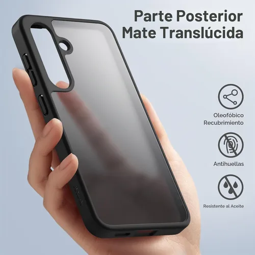 Vista 4 de JETech Funda mate para Samsung Galaxy S24 Plus, color negro