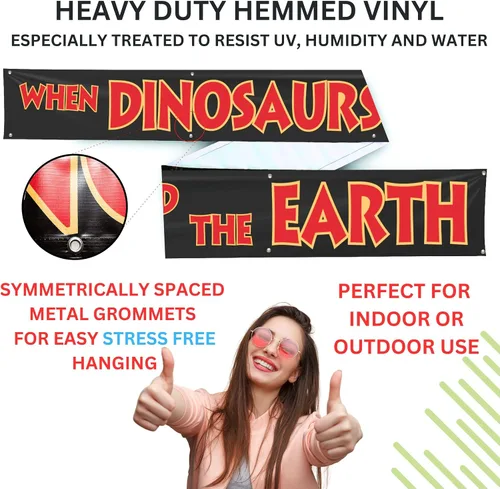 Vista 5 de Cartel de When Dinosaurs Ruled the Earth (2 x 20 pulgadas)