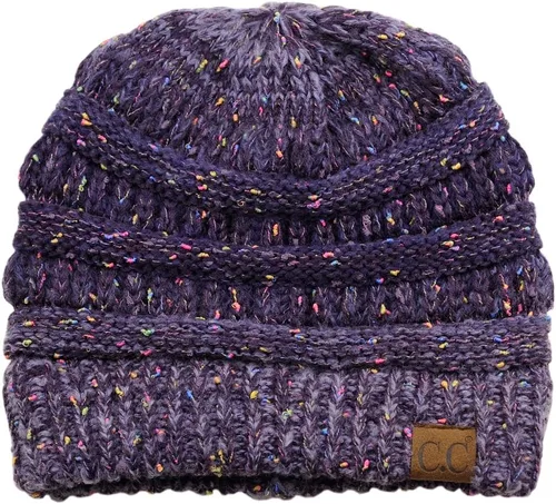 Vista 105 de C.C Trendy Warm Chunky Soft Stretch Cable Knit Beanie