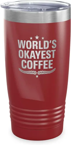 Vista 76 de World's Okayest Accountant - Vaso de contable, regalo para compañeros de trabajo, regalo para miembros de la familia, regalos de Navidad, tazas