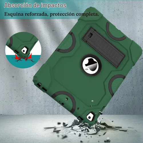 Vista 4 de ZoneFoker Funda para iPad de 6ª/5ª generación (9.7 pulgadas, modelo 2018/2017), iPad Air 2 / 1ª, iPad Pro 9.7, funda protectora resistente a prueba