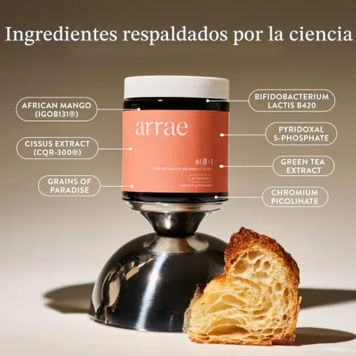 Vista 4 de Arrae Gomitas Lean & Define Duo MB-1 + Tone para apoyo metabólico y composición corporal