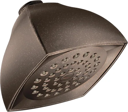 Vista 8 de Moen Voss 6325BG - Cabezal de ducha de una función de 4-1/16 pulgadas de diámetro, 2.5 GPM, color dorado cepillado