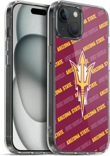 Vista 150 de Head Case Designs Funda de gel ASU Camou con licencia oficial de la Universidad Estatal de Arizona [protección de grado militar] compatible
