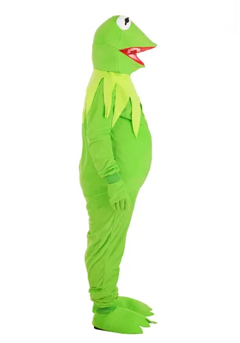 Vista 4 de Disfraz Talla Plus Adulto Kermit the Frog de Disney Multicolor