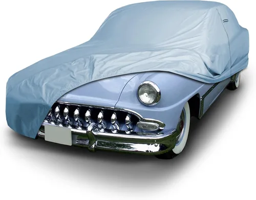 Vista 18 de iCarCover Funda de automóvil a medida para DeSoto, Deluxe (1946-1952), impermeable, para todo tipo de clima, lluvia, nieve, UV, protector solar