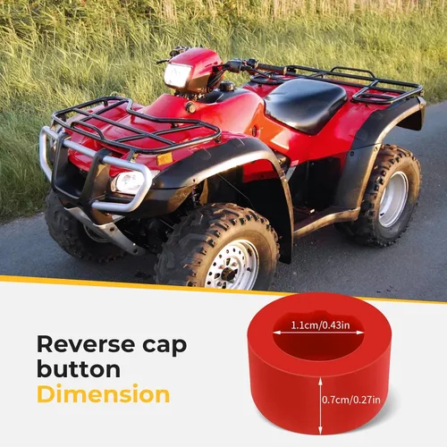 Vista 4 de M MATI 1 pieza Botón de tapa reversa para Honda FourTrax 300 Rancher 350 420 Foreman 400 450 500 Recon 250 TRX300EX TRX250EX TRX250X TRX350 TRX250
