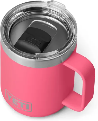 Vista 31 de YETI Rambler - Taza apilable de 10 onzas, aislada al vacío, acero inoxidable con tapa MagSlider, acero inoxidable