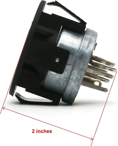 Vista 3 de The ROP Shop Interruptor de arranque de encendido con llaves para cortacésped Gravely Mini-ZT 1434 915052