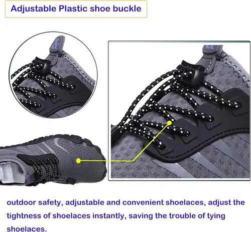Vista 4 de Zapatos de agua para hombre y mujer, zapatos descalzos de secado rápido, deportes al aire libre para natación, piscina, playa, surf, caminar, agua