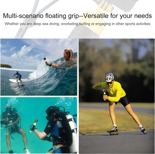 Vista 7 de Empuñadura flotante para GoPro Hero 13 12 11 10 9 8 7 6 5 4