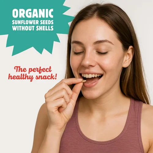 Vista 3 de Top Fox Snacks Ranch - Semillas de girasol para comer (5.5 onzas, paquete de 6) – Aperitivos amigables con la dieta cetogénica, aperitivos sin