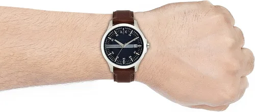 Vista 6 de AX ARMANI EXCHANGE - Reloj de cuarzo para hombre, de acero inoxidable, de vestir