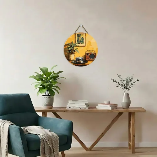 Vista 5 de TAOPAOLAB Kit de pintura de radio retro por números para adultos en tablero de madera, kit de pintura de madera vintage para radio y cámara, 12