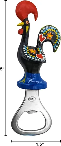 Vista 10 de Good Luck - Abridor de botellas de gallo portugués tradicional