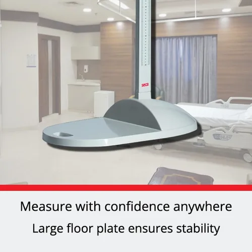 Vista 6 de seca 213 Estadiómetro portátil – Varilla de medición de altura móvil para adultos, niños y bebés – Grado médico, fácil montaje, rango de 7.9 – 80.7