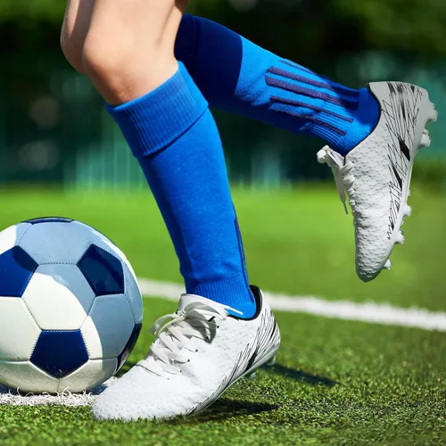 Vista 5 de DREAM PAIRS Zapatos con tacos de fútbol para hombre