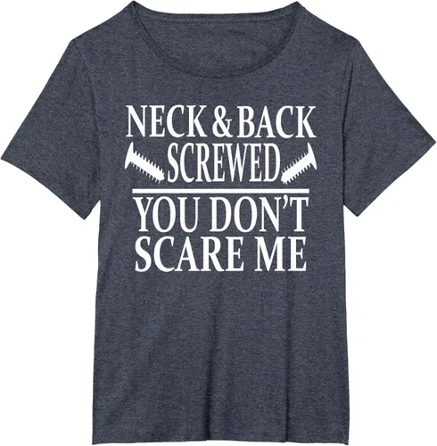 Vista 48 de Camiseta divertida para recuperación de cirugía de columna vertebral y cuello y espalda, Negro