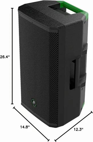 Vista 10 de Mackie Thrash, altavoz amplificado de 12 pulgadas y 1300W, negro (Thrash212)