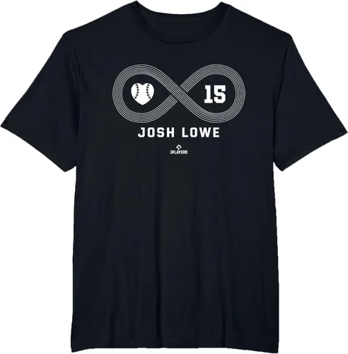Vista 15 de Camiseta Infinite Love Josh Lowe Tampa Bay MLBPA, Negro