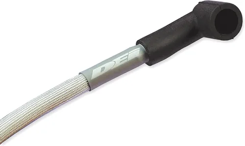 Vista 9 de Design Engineering 010611 Protect-A-Wire Kit de manguitos negros de 2 cilindros para cubrir y proteger los cables de bujías