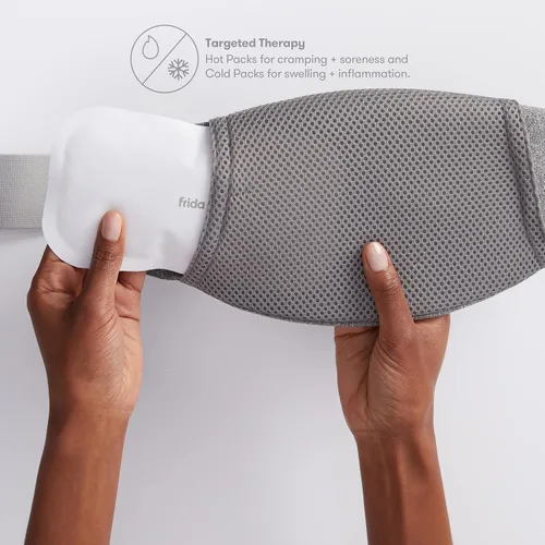 Vista 6 de Frida Mom C-Section - Carpeta para el vientre de terapia de calor y frío, para recuperación de cesárea, protector de incisión, para posoperatoria e