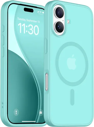 Vista 28 de Red2Fire Funda magnética para iPhone 13 Pro Max, protección completa mejorada de la cámara, compatible con MagSafe, funda protectora translúcida