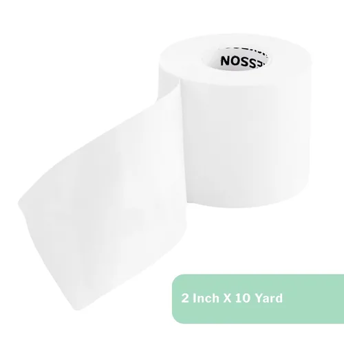 Vista 8 de McKesson Cintas quirúrgicas, no estériles, blancas, 2 in x 10 yardas, 1 paquete Impermeable, flexible
