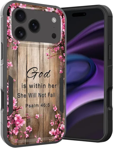 Vista 248 de Funda para iPhone Air, doble capa híbrida resistente resistente a prueba de golpes de policarbonato duro + funda protectora de silicona suave