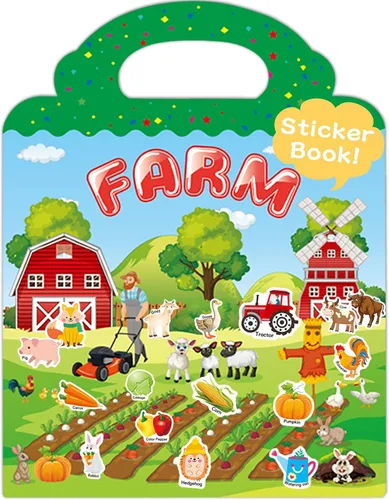 Vista 16 de Benresive Reusable Sticker Book, Travel Stickers for Kids, Boys Girls Gift