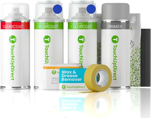 Vista 26 de TouchUpDirect 1J7 Atomic Silver Metallic Compatible con Lexus Exact Match - Aerosol de pintura de retoque - Kit esencial