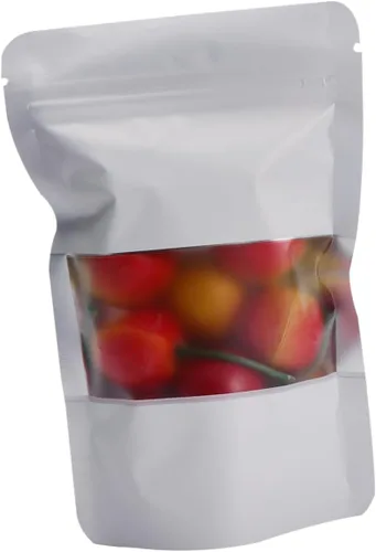 Vista 10 de minkissy Almacenamiento reutilizable para alimentos, 100 piezas de aluminio resellable y sellable, perfecto para embalaje, almacenamiento