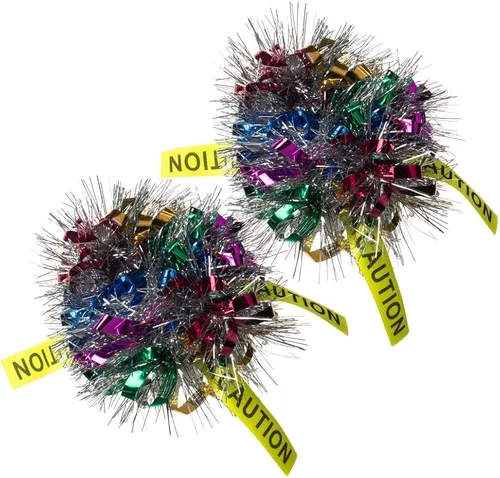Vista 2 de Bioworld Birds of Prey Precaution Espumador Cosplay pelo Scrunchie