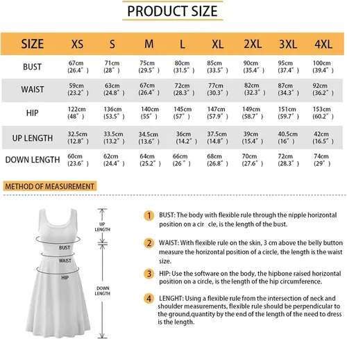 Vista 6 de Vestido casual de verano sin mangas hasta la rodilla para mujer
