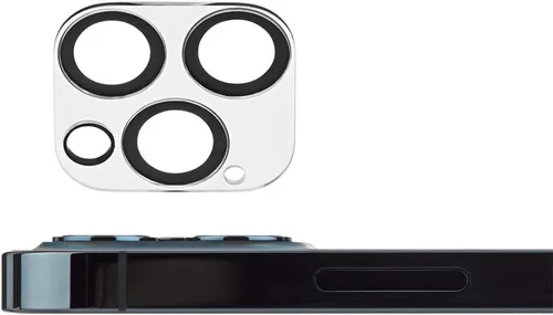 Vista 3 de Case-Mate - Protector de lente de cámara trasera para iPhone 12 Pro Max - Vidrio templado - 6.7 pulgadas - Transparente