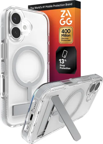 Vista 62 de ZAGG Gear4 Santa Cruz Snap Case para Apple iPhone 14, protección contra caídas D30 de hasta 13 pies (4 m), compatible con carga inalámbrica, parte