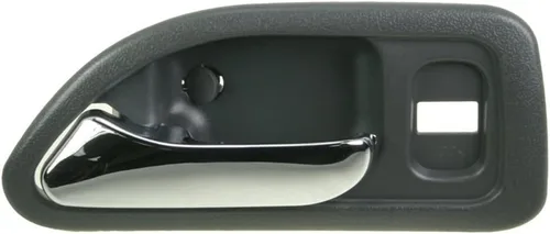 Vista 49 de TRQ Manija Interior de Puerta del Lado del Pasajero Negra Compatible con Ford Bronco 1987-1996 F-150 1987-1997 F-250 1997 F-250 HD F-350