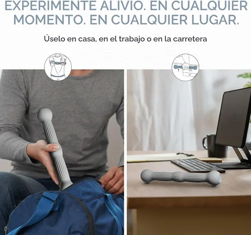 Vista 6 de PT Pro Entrenador de codo de tenis para terapia física, agarre texturizado