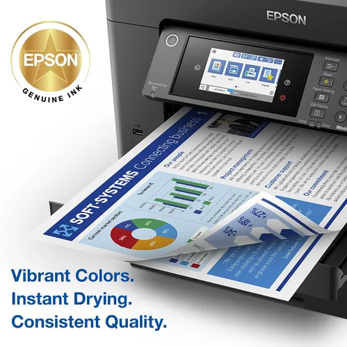 Vista 4 de Epson 812 DURABrite Ultra Tinta de Capacidad Estándar Negro y Cartucho de Color (T812120-BCS) Funciona con Workforce Pro