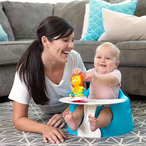 Vista 5 de BUMBO Play Tray – Bandeja de alimentación y Play superficie para asiento Bumbo Floor