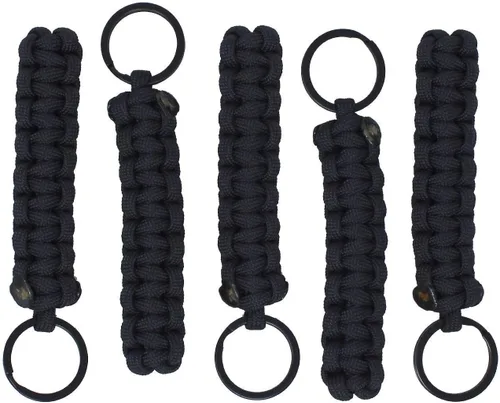 Vista 5 de BubbasGarageTv - Reposacabezas universal Paracord sin manos (negro)