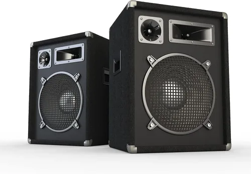 Vista 4 de Cubierta de rejilla de altavoz de malla negra protector de parrilla de subwoofer (con tornillos), [para bricolaje de audio doméstico] - Marco