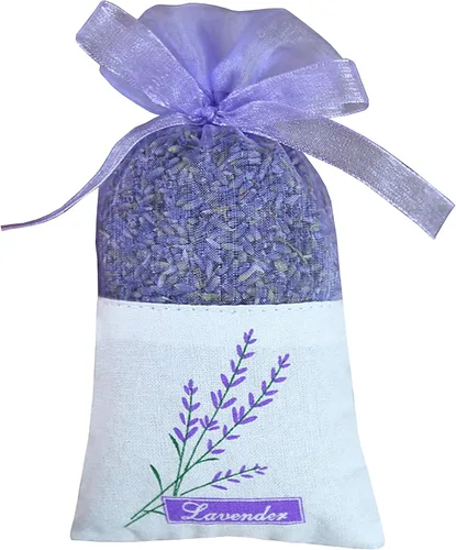 Vista 9 de Sanrich 50 bolsas de lavanda vacías con cordón morado para regalo (deeo Purple-drawsrting)