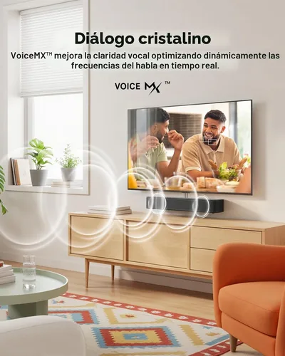Vista 4 de ULTIMEA Sistema de sonido envolvente de 2.1 canales para TV, barra