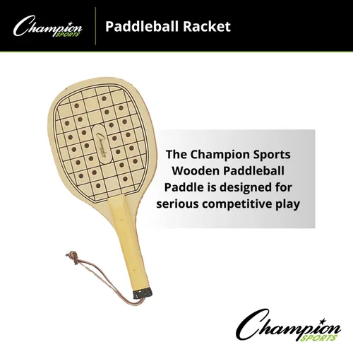 Vista 4 de Champion Sports Raqueta de Paddleball