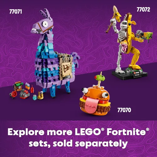 Vista 8 de LEGO Fortnite - Juguete de construcción de autobús de batalla – Juguete coleccionable de Fortnite para niños y niñas, a partir de 10 años – Juego