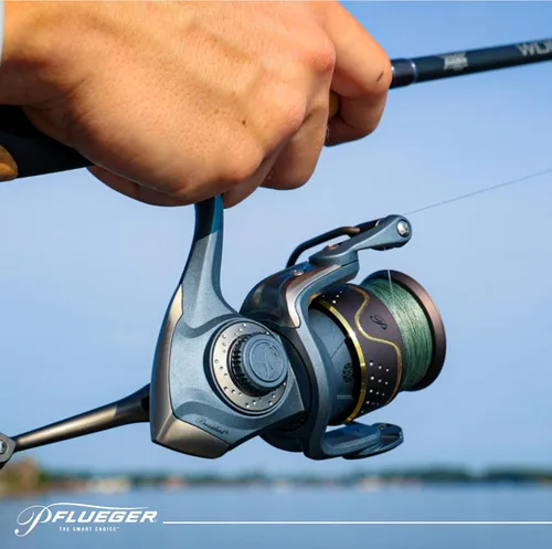 Vista 8 de Pflueger President – Carrete de pesca giratorio