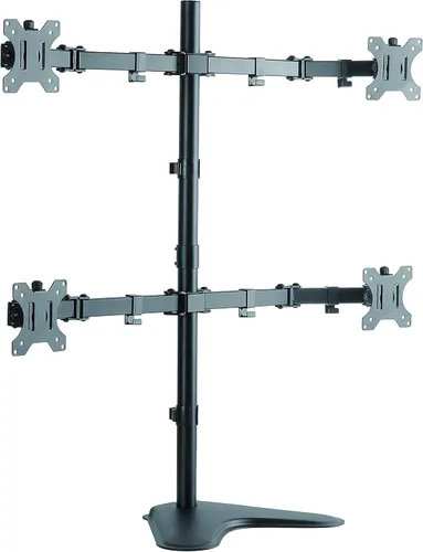 Vista 11 de Logilink BP0077 Soporte de escritorio para monitor dual (2 vías) (13-27 pulgadas), brazo 13.465 in negro