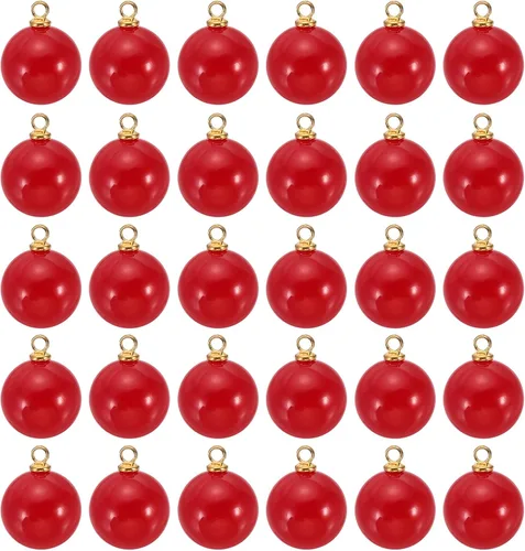 Vista 55 de PATIKIL Abalorio de perlas, 100 cuentas de perlas de imitación de perlas colgantes para bricolaje para hacer joyas, pulseras, aretes, collares Beige